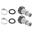 thumbnail image 1 of 2 Pcs Pompes de Connexion Filetées pour Piscine Adaptateur de Conversion pour Piscine Intex, 1 of 5