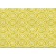 thumbnail image 1 of Ahgly Company Machine Washable Indoor Rectangle Transitional Golden Brown Yellow Area Rugs, 7' x 10', 1 of 7