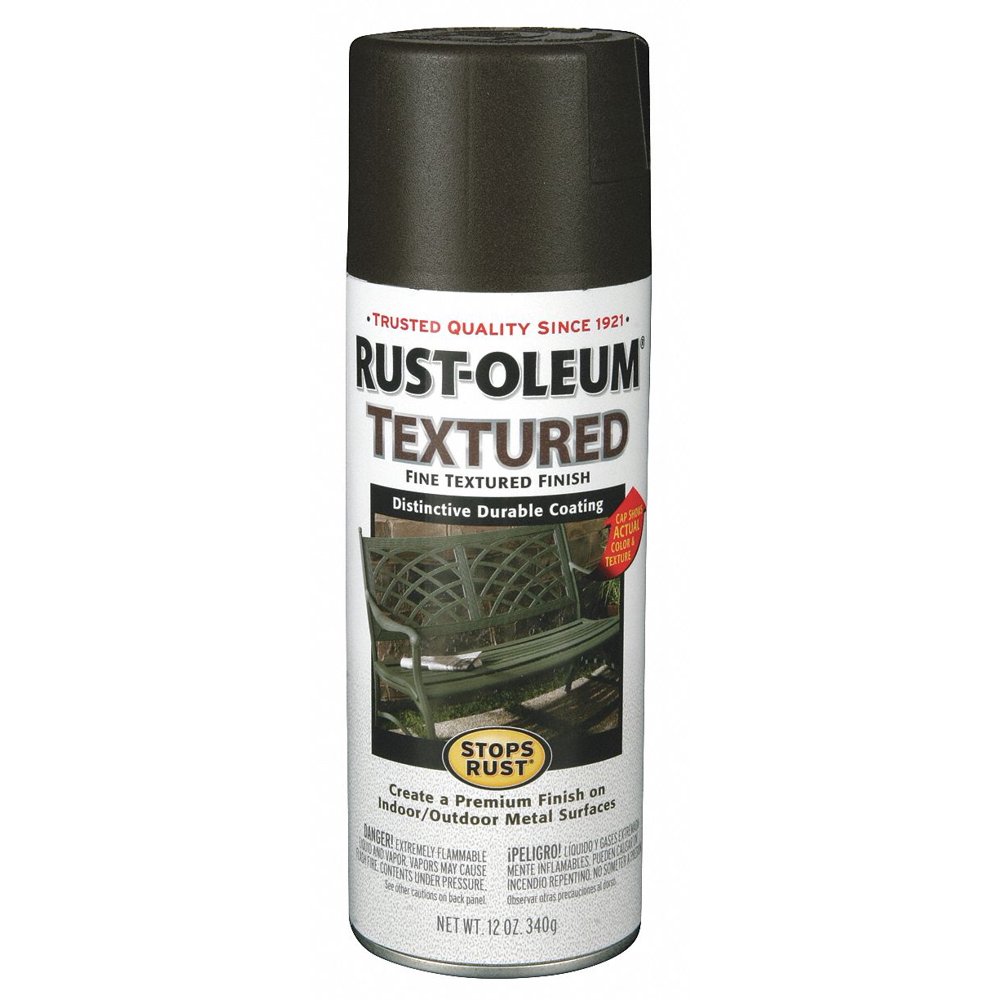 Stops RustÂ® Textured Spray Paint in Textured Bronze for Concrete