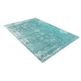 thumbnail image 6 of Unique Loom Sofia Collection Area Rug - Casino Bundle (5' 3" x 8' Rectangle Turquoise/Ivory), 6 of 9