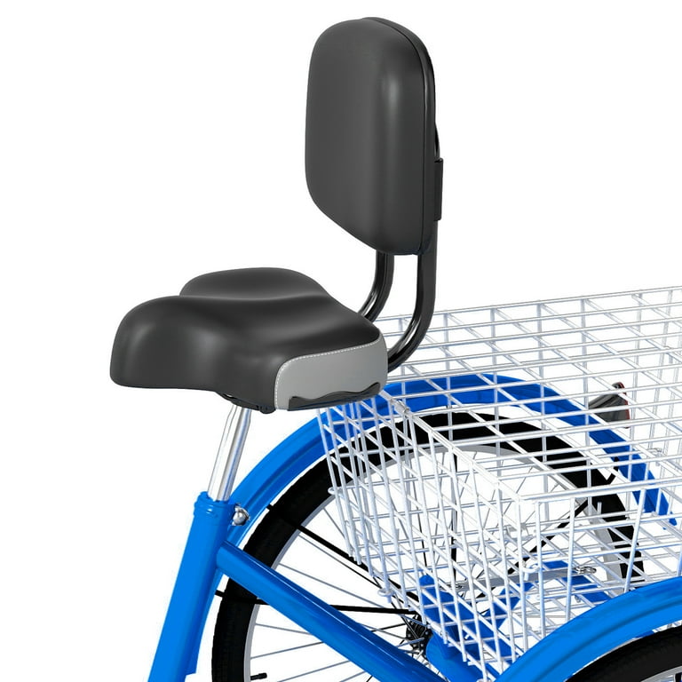 Dextrus Adult Tricycle, 26 Inch Three Wheeler, 7 Speed Shimano