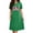 #0300-Green, variant on Uootdi Womens 4th of July Dresses Crew Neck Short Sleeve USA Print Sundresses Casual Loose Lightweight Soft Comfy Holiday Wear Gift