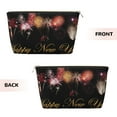 thumbnail image 2 of New Years Eve Handbag Purse Tote Organizer Zipper Closure Cosmetic Pouch Bag For Travelling, 2 of 7
