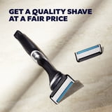 Dollar Shave Club Men's 4-Blade Razor Starter Kit with 1 Handle, 2x ...