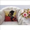 thumbnail image 3 of Cushion Cover African Women Walking On The Desert Sunset Red Yellow Black Throw Pillow Cover Home Decorative, 3 of 4