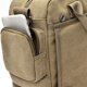 thumbnail image 5 of Guardurnaity Bolso bandolera de lona con amplios compartimentos para viajeros y profesionales de negocios Bolsas de mensajero y de hombro negro, 5 of 6