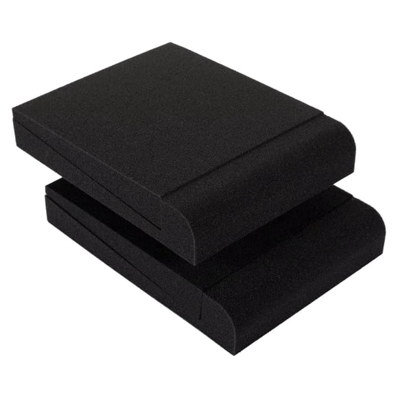2 Almohadillas de Espuma Alta Densidad para Altavoz, Almohadilla Aislamiento AcúStico Monitor, Monitor Estudio