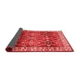 thumbnail image 2 of Ahgly Company Indoor Square Geometric Red Traditional Area Rugs, 6' Square, 2 of 4