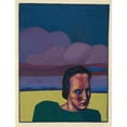 thumbnail image 3 of Karl Wiener 15x18 Black Modern Framed Museum Art Print Titled - Good Friday (Female Portrait) (1943), 3 of 5