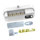 thumbnail image 2 of Portacepillos de dientes,Limpiador de cepillos de dientes desinfectante Soporte para baño,Esterilizador portátil de pared recargable,Portacepillos de dientes con carga USB,Organizador de, 2 of 9
