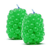 Outdoor Heights Kiddy Crush Resistant Ball Pit Balls for Trampoline and Bounce House 200 Pieces - Green