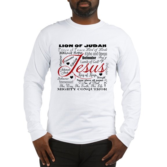 CafePress - The Name Of Jesus Long Sleeve T Shirt - Unisex Cotton Long Sleeve T-Shirt