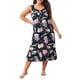 thumbnail image 1 of Vestido de tumbona para mujer, estampado floral, sin mangas, de talla grande, camisones sueltos Irfora Vestido, 1 of 7
