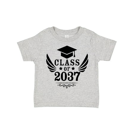 

Inktastic Class of 2037 with Graduation Cap and Wings Gift Toddler Boy or Toddler Girl T-Shirt