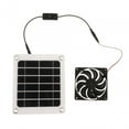 thumbnail image 1 of Panel solar, ventilador solar, ventilador de ventilación impermeable, energía solar, extractor solar 1 ventilador, 1 of 9