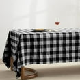 thumbnail image 2 of ANHXN pure linen rectangular tablecloth, suitable for catering, weddings, and restaurants. Different colors to choose from, 2 of 8