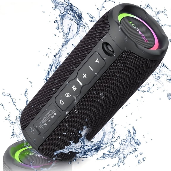 DCOWO S49Pro 20W Portable Wireless Speaker IPX6 Waterproof 8-Hour Battery Life RGB Lighting Ideal for Outdoor Camping & Home Theater
