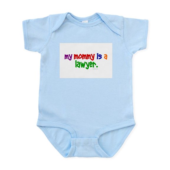 CafePress - My Mommy Is A Lawyer Infant Bodysuit - Baby Light Bodysuit, Size Newborn - 24 Months