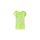 thumbnail image 1 of Camiseta adornada Aeropostale con logotipo apilado para mujer verde extra pequeña, 1 of 1