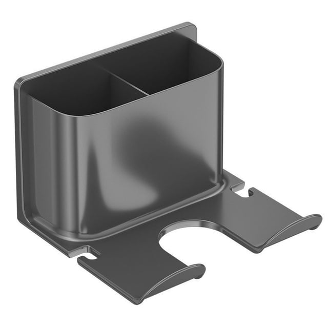 Hair dryer rack punch-free bathroom wall mounted