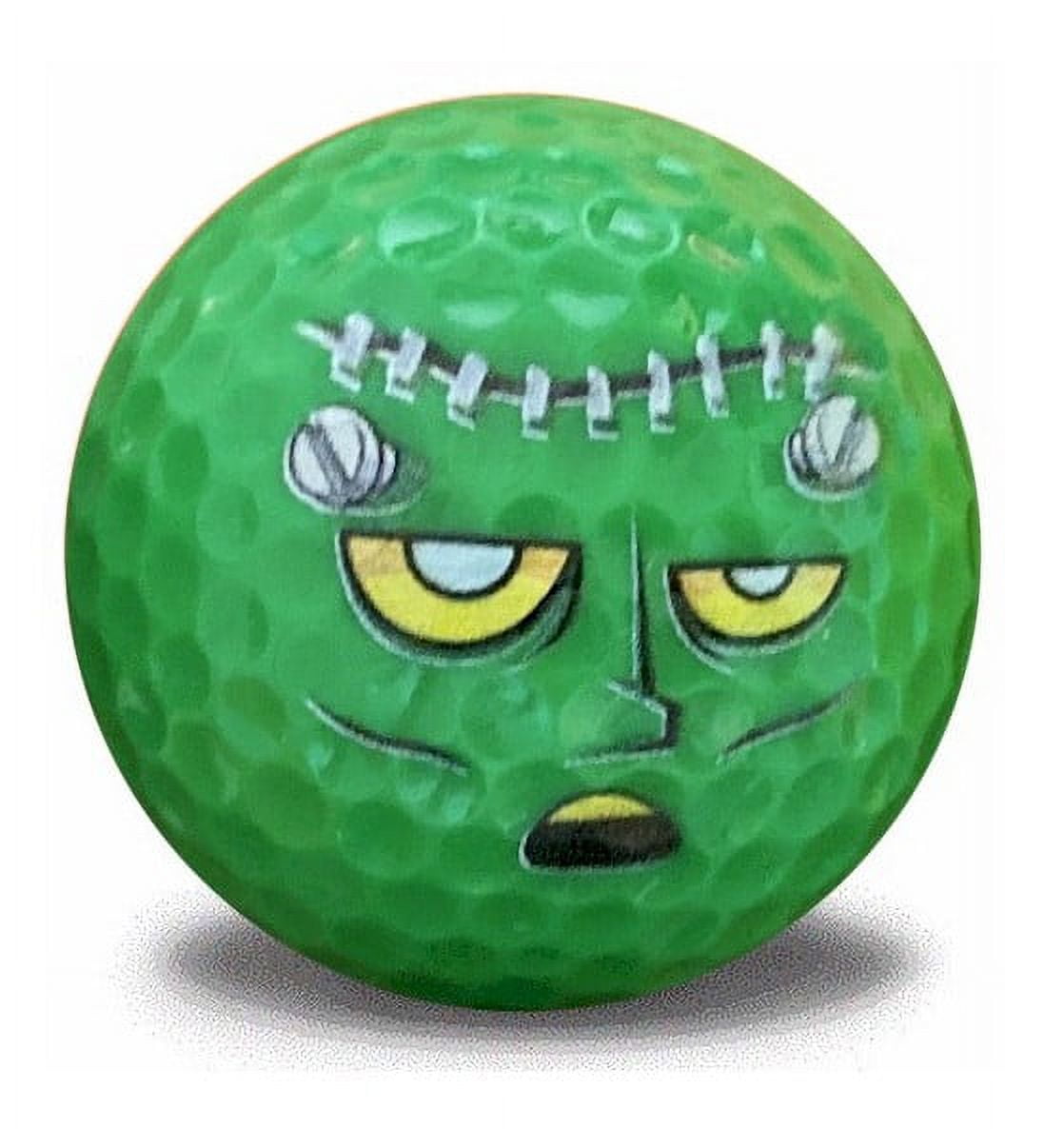 Halloween Monster Mix Golf Balls – 12-Pack Spooky Golf Gift Set with Classic Monster Designs