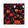 thumbnail image 7 of Ryan; Halloween Skull Bat Pumpkin Pattern Throw Pillow Cover 45x45cm – Spooky Holiday Cushion Case for Halloween Party Decor, 7 of 7