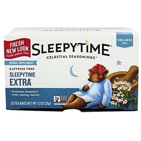 Celestial Seasonings 27891-3Pack Celestial Seasonings Sleepytime Extra Herb Tea - 3X20 Bag
