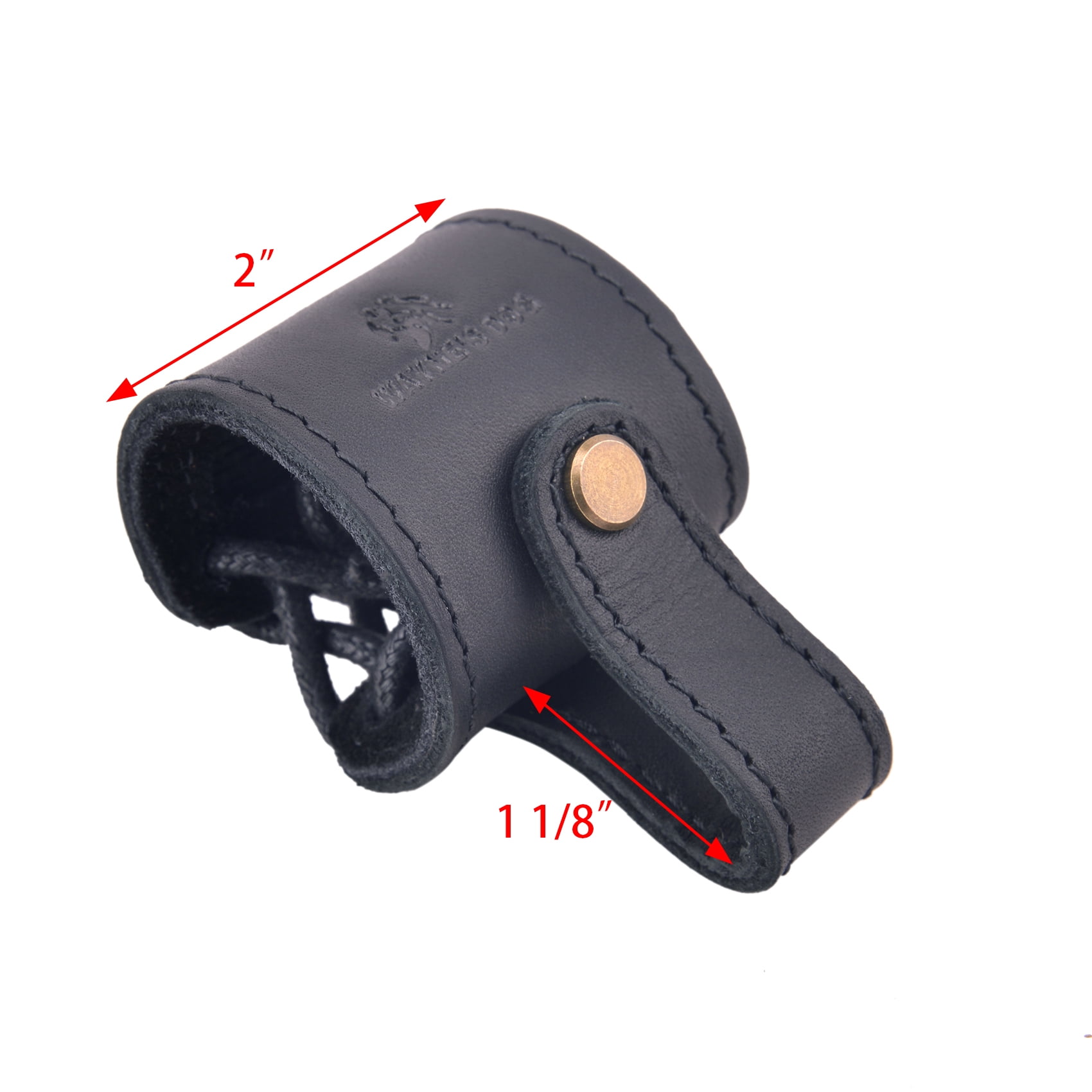 Leather Gun Sling Barrel Mount Gun Holster for Not Drilling Wood of Your Gun