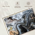 thumbnail image 6 of Elephant Stock Abstract Flow Wall Art - Horizontal Canvas Wall Art - Living Room Wall Decor - Abstract Canvas - Gold And Black Decor - 12" x 8", 6 of 8