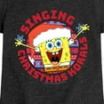 thumbnail image 3 of SpongeBob SquarePants - Singing Christmas Korals - Toddler & Youth Girls Short Sleeve Graphic T-Shirt, 3 of 6