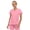 Bubble Gum, variant on Women's Medical Scrubs Top - V-Neck 4-Way Stretch with 3 Pockets - Available in 20+ Colors