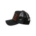 thumbnail image 2 of Christian Rose Iconic 50/50 Plate Trucker Cap, Black, 2 of 7