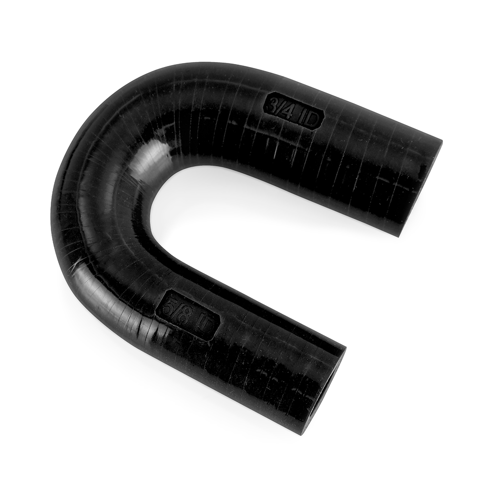 Mishimoto Silicone GM LS V8 Heater Core Bypass Hose, Black