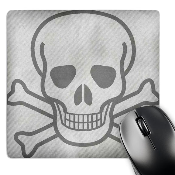 3dRose, Skull and Crossbones - Art, MousePad
