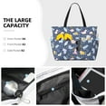 thumbnail image 3 of Daiia Cute Baby Animals Beach Travel Bag - Water-Resistant Beach Bag, Lightweight Tote with 7 Pockets for Women and Men - Gym,Pool,Camping,Reusable Grocery Bag, 3 of 7