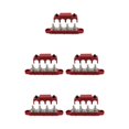 thumbnail image 1 of mmirethe 1/2/3/5 Heavy-Duty Power Distribution Block with Cover Boats Red M8 5PCS, 1 of 1