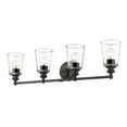 thumbnail image 3 of Acclaim Ceil 4-Light Bath Vanity Light - Matte Black - IN41403BK, 3 of 5