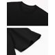 thumbnail image 3 of Fun Cat and Chicken Riding Short-sleeved T-shirt, Gray Cat Calmly Sitting Chicken Back, White Hen Slightly Impatient, Solid Color Background Highlights The Pattern, No Text More Add Simple Fashion, 3 of 4