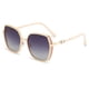 thumbnail image 1 of Gafas de sol de montura grande con personalidad europea y americana, fabricadas en TR, metal y TAC., 1 of 5