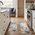 thumbnail image 2 of KUETH Kitchen Mats for Floor,Sets of 2 Non Slip Washable Abstract Kitchen Rugs 20"x32"+20"x48", Kitchen Runner Rug with Waterproof for Hallway, Laundry, Bathroon and Bedroom, 2 of 8