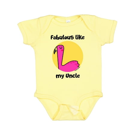 

Inktastic Fabulous Like My Uncle Gift Baby Boy or Baby Girl Bodysuit