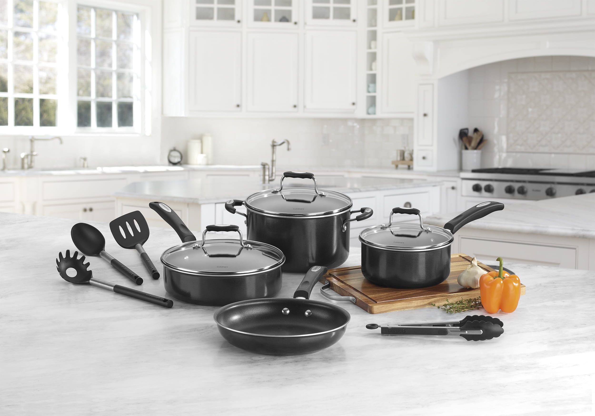 Cuisinart 11 Piece Non-stick Aluminum Cookware Set 