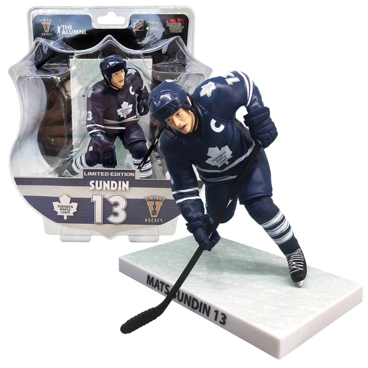 NHL Figures  - Mats Sundin - Toronto Maple Leafs - 6 Inch Figure