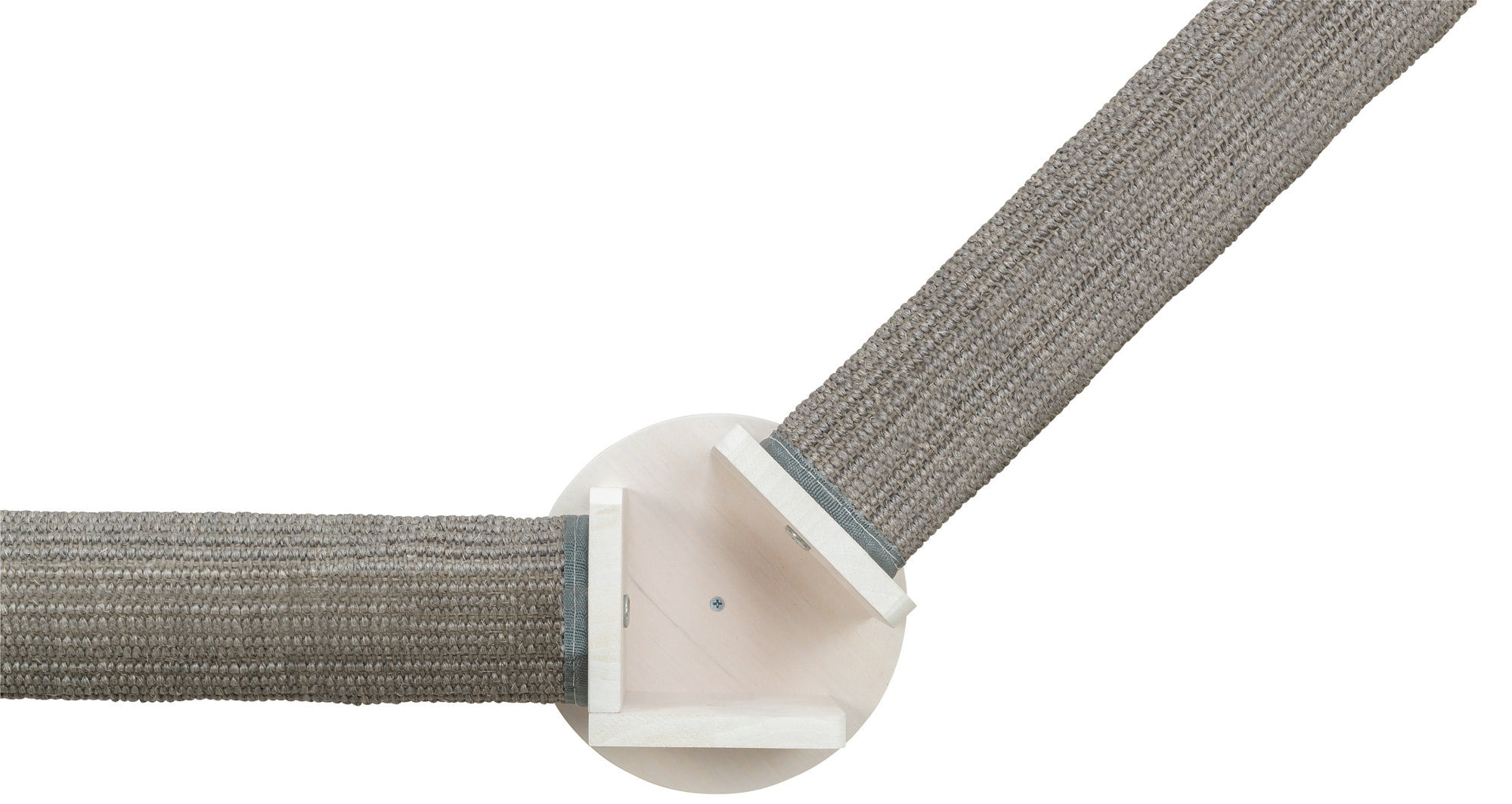 TRIXIE Wall Set 4 Multi-Level Wall Mounted Cat Perch System with 2 Scratching Posts, Gray