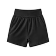thumbnail image 3 of Mifsaly Womens Athletic Shorts 5 Inch Inseam Crossover V-Waist Workout Shorts with Pockets Soft Stretch Running Gym Exercise Yoga Clothes 2026 Black,M, 3 of 7