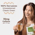 thumbnail image 2 of Waka Instant Green Tea Mix, Classic - 100% Tea Leaves, No Additives, Unsweetened Powder for 18 Quarts or 75 Cups (1.7oz), 2 of 6
