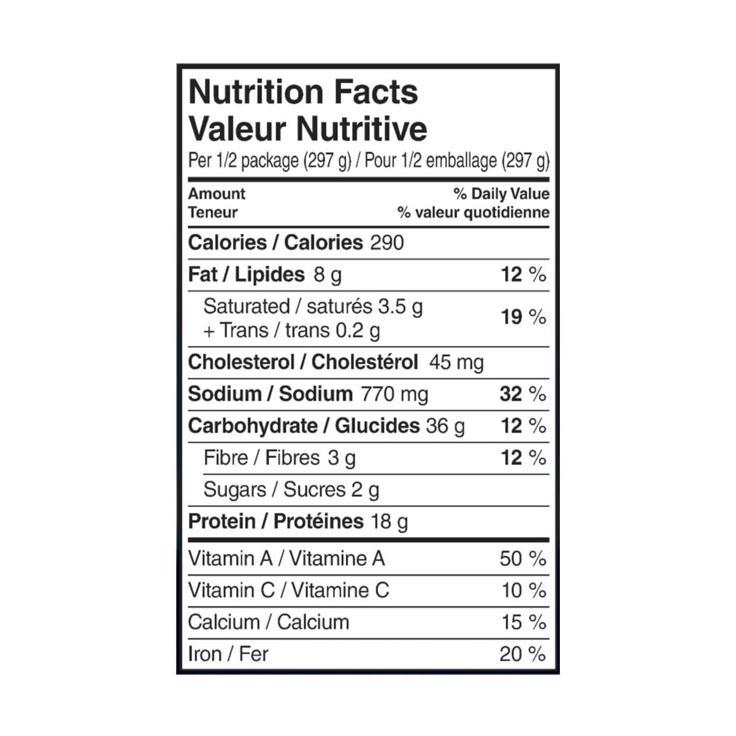 Swanson Skillet Meals Chicken Florentine