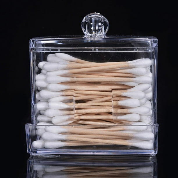 Storage Box Storage Holder Box Case Holder Storage Box Cosmetic Organizer Makeup Cotton Pad Swab High Quality Plastic