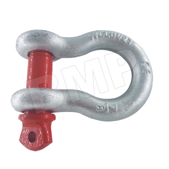 3/4" Anchor Shackle w/Red Pin (Set of 2) 0900165.2
