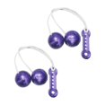 thumbnail image 1 of 2 piezas de novedad, juguete para hacer ruido, juguete sensorial para hacer ruido para niños, vacaciones, de Pascua, recuerdos de fiesta, bols Violeta, 1 of 9